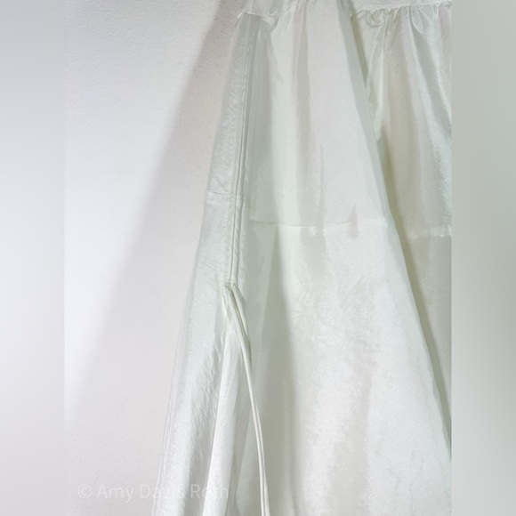 Free People Emory Drop Waist Midi in Eggnog size Medium NWT - Picture 9 of 13